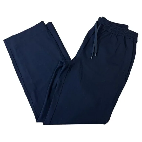 Lululemon Luxtreme Mid-Rise Straight-Leg Trouser True Navy Women Sz M - Picture 2 of 12
